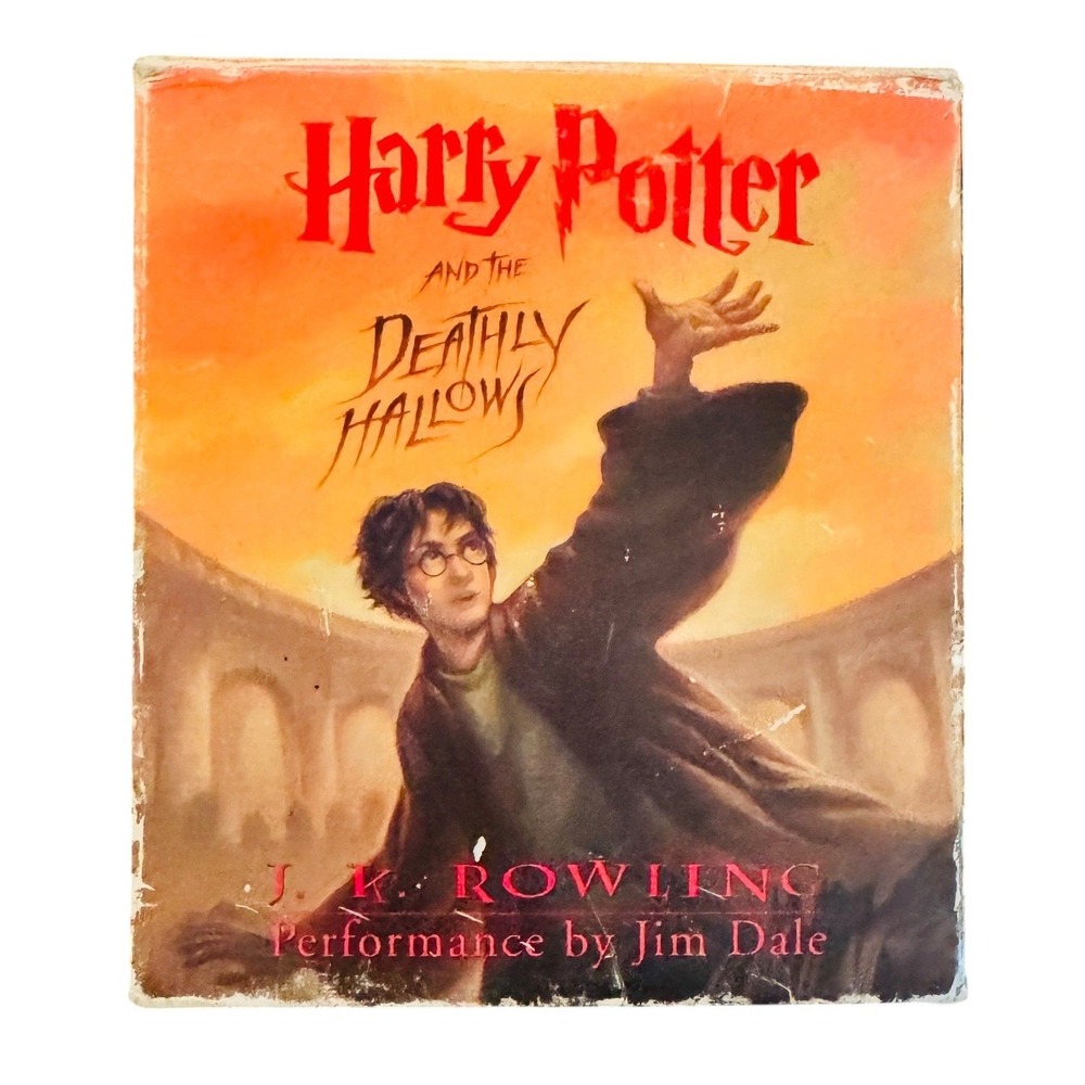Harry Potter and the Deathly Hallows Audiobook 17 CD Set Jim Dale Unabridged